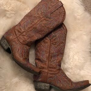 Lane cowboy boots